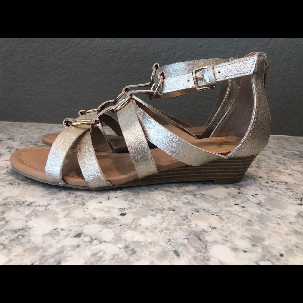 Gold Sandals